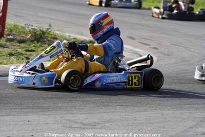 30/10/2005 : 1ère manche du Trophée Julie Tonelli (Brignoles) 2005 — karting