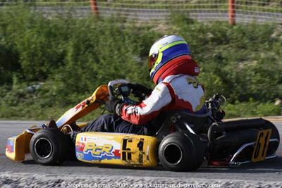 30/10/2005 : 1ère manche du Trophée Julie Tonelli (Brignoles) 2005 — karting