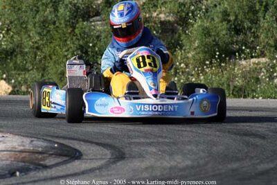 30/10/2005 : 1ère manche du Trophée Julie Tonelli (Brignoles) 2005 — karting