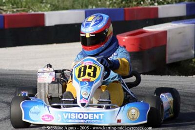 30/10/2005 : 1ère manche du Trophée Julie Tonelli (Brignoles) 2005 — karting