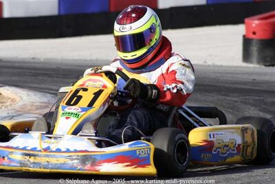 30/10/2005 : 1ère manche du Trophée Julie Tonelli (Brignoles) 2005 — karting