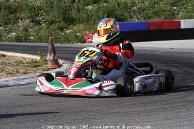 30/10/2005 : 1ère manche du Trophée Julie Tonelli (Brignoles) 2005 — karting