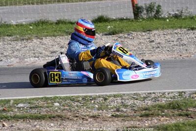 30/10/2005 : 1ère manche du Trophée Julie Tonelli (Brignoles) 2005 — karting