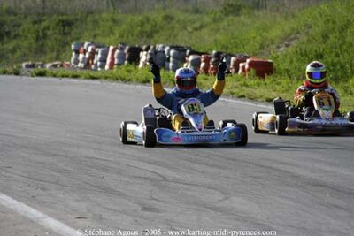 30/10/2005 : 1ère manche du Trophée Julie Tonelli (Brignoles) 2005 — karting