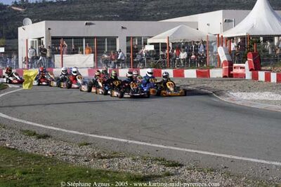30/10/2005 : 1ère manche du Trophée Julie Tonelli (Brignoles) 2005 — karting