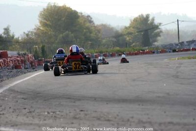 30/10/2005 : 1ère manche du Trophée Julie Tonelli (Brignoles) 2005 — karting