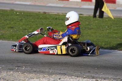 30/10/2005 : 1ère manche du Trophée Julie Tonelli (Brignoles) 2005 — karting