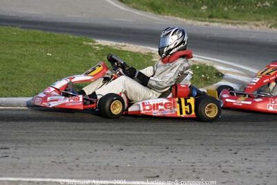 30/10/2005 : 1ère manche du Trophée Julie Tonelli (Brignoles) 2005 — karting