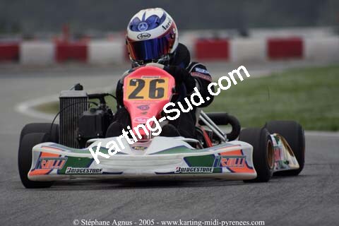 30/10/2005 : 1ère manche du Trophée Julie Tonelli (Brignoles) 2005 — karting