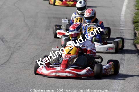 30/10/2005 : 1ère manche du Trophée Julie Tonelli (Brignoles) 2005 — karting