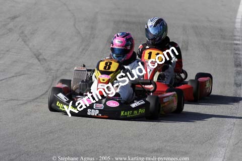 30/10/2005 : 1ère manche du Trophée Julie Tonelli (Brignoles) 2005 — karting