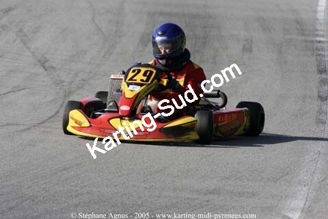 30/10/2005 : 1ère manche du Trophée Julie Tonelli (Brignoles) 2005 — karting