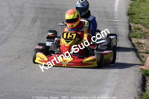 30/10/2005 : 1ère manche du Trophée Julie Tonelli (Brignoles) 2005 — karting