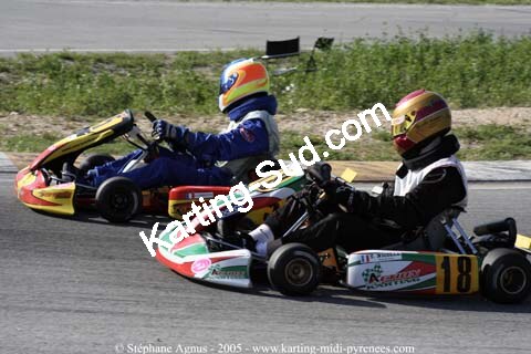 30/10/2005 : 1ère manche du Trophée Julie Tonelli (Brignoles) 2005 — karting