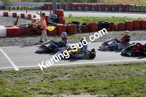 30/10/2005 : 1ère manche du Trophée Julie Tonelli (Brignoles) 2005 — karting