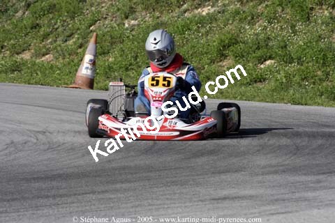 30/10/2005 : 1ère manche du Trophée Julie Tonelli (Brignoles) 2005 — karting