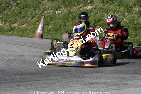30/10/2005 : 1ère manche du Trophée Julie Tonelli (Brignoles) 2005 — karting