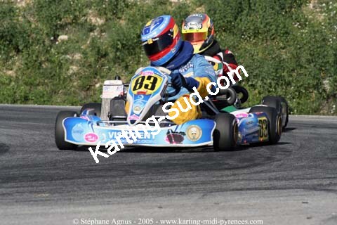 30/10/2005 : 1ère manche du Trophée Julie Tonelli (Brignoles) 2005 — karting
