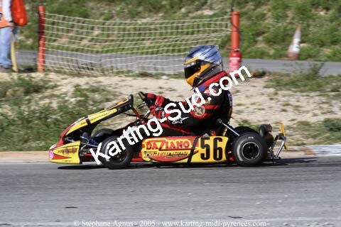 30/10/2005 : 1ère manche du Trophée Julie Tonelli (Brignoles) 2005 — karting
