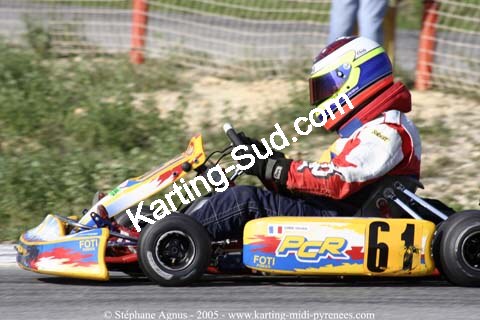 30/10/2005 : 1ère manche du Trophée Julie Tonelli (Brignoles) 2005 — karting