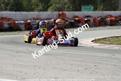 30/10/2005 : 1ère manche du Trophée Julie Tonelli (Brignoles) 2005 — karting