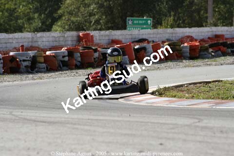 30/10/2005 : 1ère manche du Trophée Julie Tonelli (Brignoles) 2005 — karting