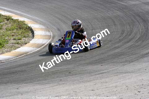30/10/2005 : 1ère manche du Trophée Julie Tonelli (Brignoles) 2005 — karting