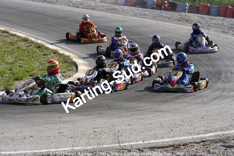 30/10/2005 : 1ère manche du Trophée Julie Tonelli (Brignoles) 2005 — karting