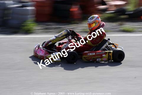 30/10/2005 : 1ère manche du Trophée Julie Tonelli (Brignoles) 2005 — karting