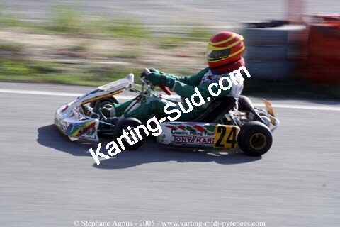 30/10/2005 : 1ère manche du Trophée Julie Tonelli (Brignoles) 2005 — karting