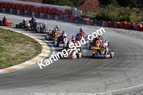 30/10/2005 : 1ère manche du Trophée Julie Tonelli (Brignoles) 2005 — karting