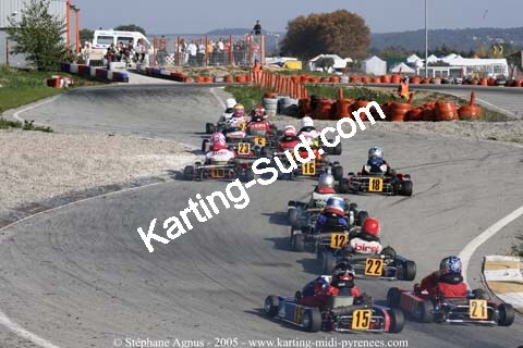 30/10/2005 : 1ère manche du Trophée Julie Tonelli (Brignoles) 2005 — karting