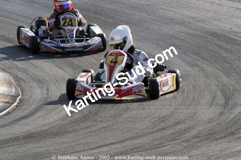 30/10/2005 : 1ère manche du Trophée Julie Tonelli (Brignoles) 2005 — karting