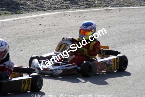 30/10/2005 : 1ère manche du Trophée Julie Tonelli (Brignoles) 2005 — karting