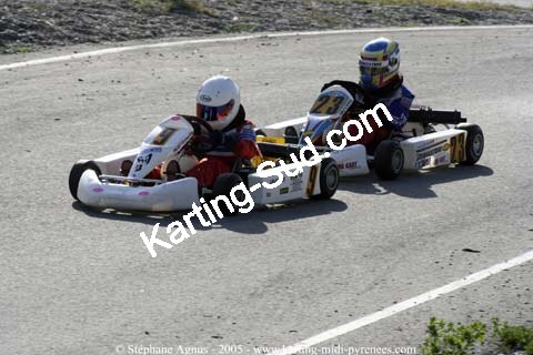 30/10/2005 : 1ère manche du Trophée Julie Tonelli (Brignoles) 2005 — karting