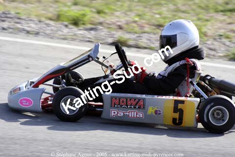 30/10/2005 : 1ère manche du Trophée Julie Tonelli (Brignoles) 2005 — karting