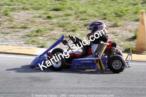 30/10/2005 : 1ère manche du Trophée Julie Tonelli (Brignoles) 2005 — karting