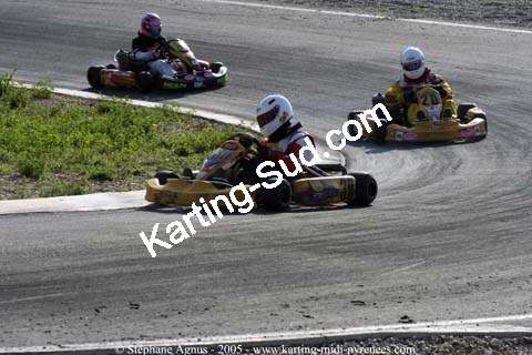 30/10/2005 : 1ère manche du Trophée Julie Tonelli (Brignoles) 2005 — karting