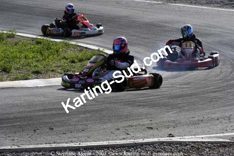 30/10/2005 : 1ère manche du Trophée Julie Tonelli (Brignoles) 2005 — karting