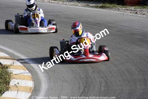 30/10/2005 : 1ère manche du Trophée Julie Tonelli (Brignoles) 2005 — karting