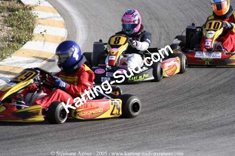 30/10/2005 : 1ère manche du Trophée Julie Tonelli (Brignoles) 2005 — karting