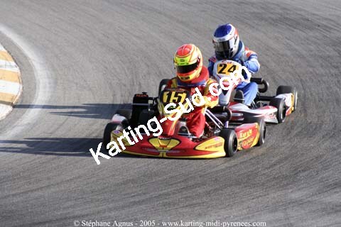 30/10/2005 : 1ère manche du Trophée Julie Tonelli (Brignoles) 2005 — karting
