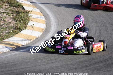 30/10/2005 : 1ère manche du Trophée Julie Tonelli (Brignoles) 2005 — karting