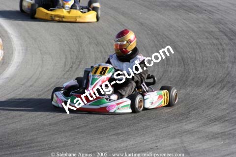 30/10/2005 : 1ère manche du Trophée Julie Tonelli (Brignoles) 2005 — karting