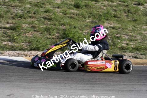 30/10/2005 : 1ère manche du Trophée Julie Tonelli (Brignoles) 2005 — karting