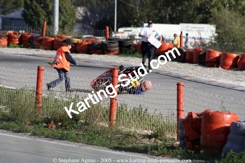 30/10/2005 : 1ère manche du Trophée Julie Tonelli (Brignoles) 2005 — karting