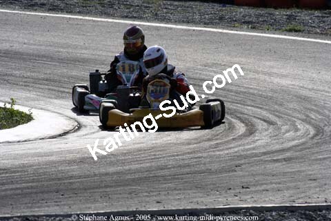 30/10/2005 : 1ère manche du Trophée Julie Tonelli (Brignoles) 2005 — karting
