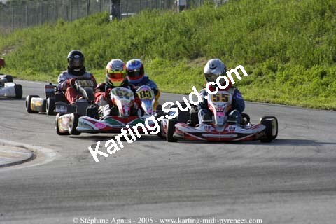 30/10/2005 : 1ère manche du Trophée Julie Tonelli (Brignoles) 2005 — karting
