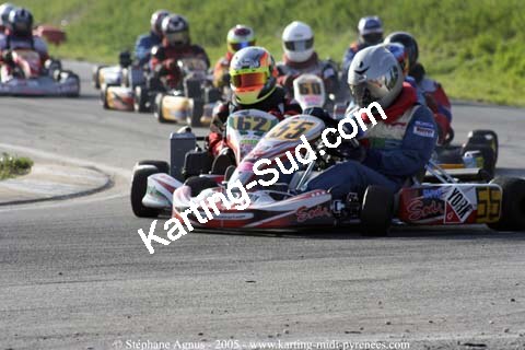30/10/2005 : 1ère manche du Trophée Julie Tonelli (Brignoles) 2005 — karting