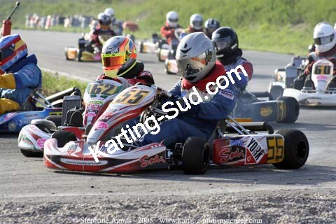 30/10/2005 : 1ère manche du Trophée Julie Tonelli (Brignoles) 2005 — karting